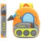  Kakoo Kindergartenrucksack mit einem Fach für Jungen. Orangetöne