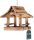 Boxen (Häuser) und Vogelhäuschen VÖGELFUTTERHÜTTE COTTAGE HOLZBEFEUERTES HAUS