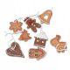  Lebkuchen-Christbaumanhänger, 9 Stück in einer Box