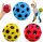 Springball für Kinder für den Garten 7 cm – Mondball aus Gummi, 3 Stück