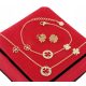  GOLDKLEE-TRIO-SET, CHIRURGENSTAHL 316 L