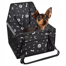  Hundetrage schwarz S/M 40 cm x 34 cm 44 cm