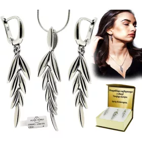    PHÄNOMENALES SET AUS SILBERSCHMUCK 925 SILBERSET + KOSTENLOSE GRAVUR