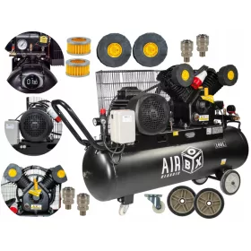 Airbox AB100FSX/10 Ölkompressor 100 l 10 bar