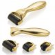  DERMA ROLLER ROLLER MASSAGER FÜR KÖRPER GESICHTSMASSAGE ROLLENDE MESOTHERAPIE 3x