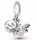  Charms Simply Me leuchten im dunklen Oberlicht aus 925er Silber