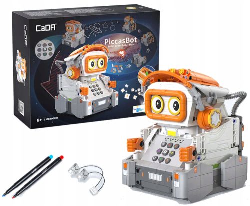  CaDA-Bausteine, ein Roboter, der malen kann, PiccasBot, 461 Elemente
