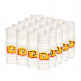 14cm MATTRA Light 50h L2 Paraffineinsätze (20 Stück)