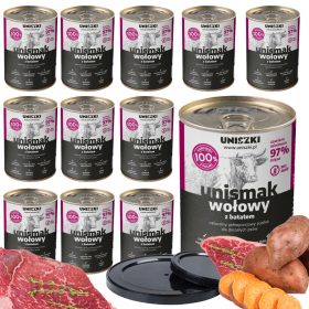  UNISZKI Nassfutter Rind 410 kg