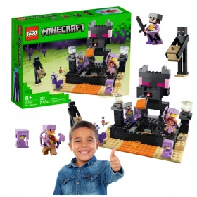    LEGO Minecraft 21242472 LEGO MINECRAFT SET ARENA ENDU ENDER DRAGON ENDERMAN FÜR KINDER
