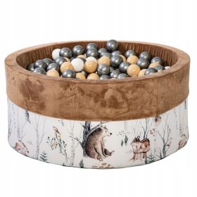  Trockenbecken 90/40+ Bälle Waldfreunde Cappuccino