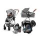  Kinderkraft VEO 3in1 Kinderwagen Grau