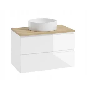  Deftrans Modus hängender Badezimmerschrank 60 cm weiß