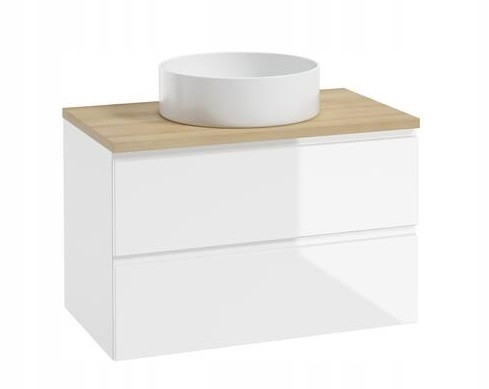  Deftrans Modus hängender Badezimmerschrank 60 cm weiß