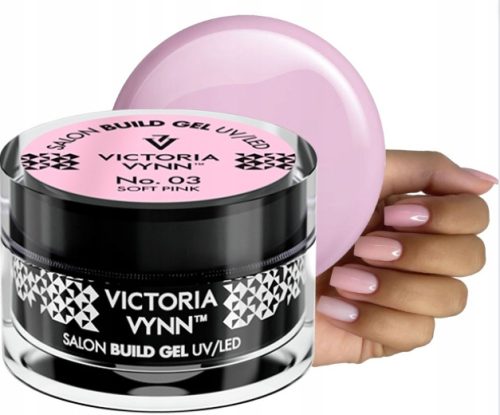  Victoria Vynn Aufbau-Grundierungsgel 15 ml in Rosa- und Violetttönen