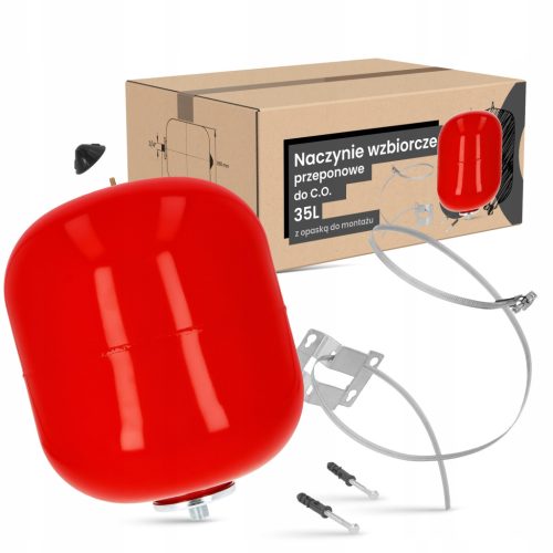  Zentrales Ausdehnungsgefäß, 35 l, Membran-Tankband