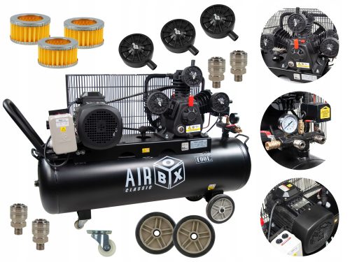 Airbox AB100F/10 Ölkompressor 100 l 10 bar