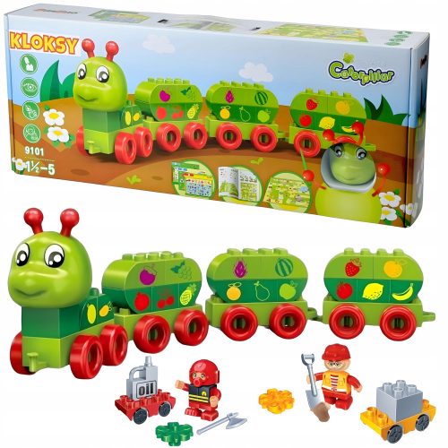  Montessori-Puzzle Klksy 9101 grün