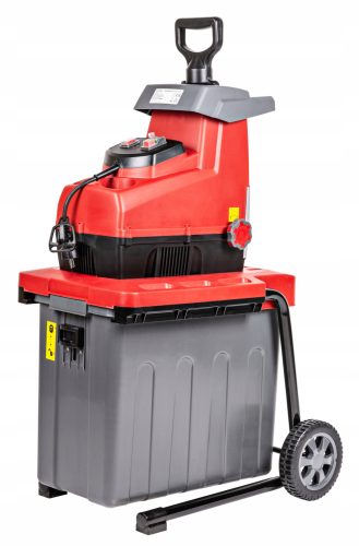 Zerkleinerer für Äste, Holz und Rinde Cedrus RE01 elektrischer Asthäcksler Mega kraftvoll 2800W bis 4,4 CM