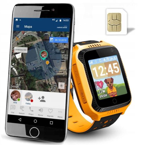  Digitale GPS-Smartwatch für Kinder, Modell:GO