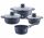  Zilner ZL-97016 Aluminium-Topf-Set, 7-tlg.