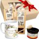  GESCHENKKORB-SET TEE-HONIG-BOX WEIHNACHTSGESCHENK WEIHNACHTEN Zp2