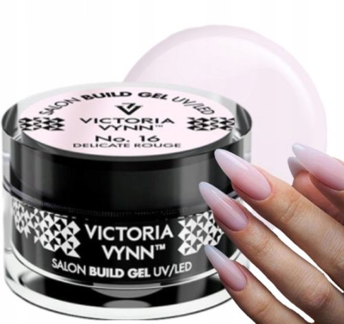  VICTORIA VYNN BUILD GEL UV/LED BUILD GEL – 16 DELICATE ROUGE 15 ml