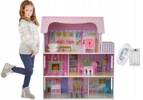  Funfit Kids Puppenhaus aus Holz