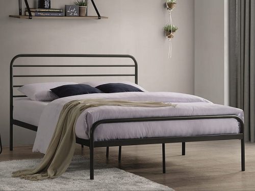  Signal Metall-Doppelbett BETTEN 140x200 schwarz