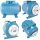 MEMBRANTANK 24L KOHLENSTOFFSTAHL HYDROPHORUS FÜR WASSERPUMPE