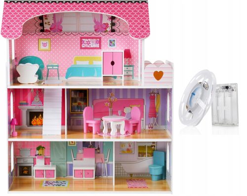  Funfit Kids HOUSE Puppenhaus 70 cm