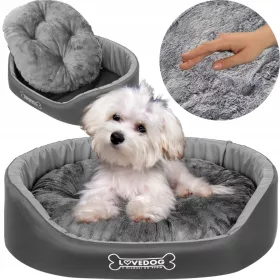  Lovedog Hundelaufstall, Schwarz, Grautöne, 60 cm x 50 cm