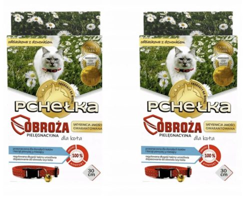  Pchełka-Halsband, Anti-Zecken- und Anti-Floh-Halsband für Katzen, 1 g