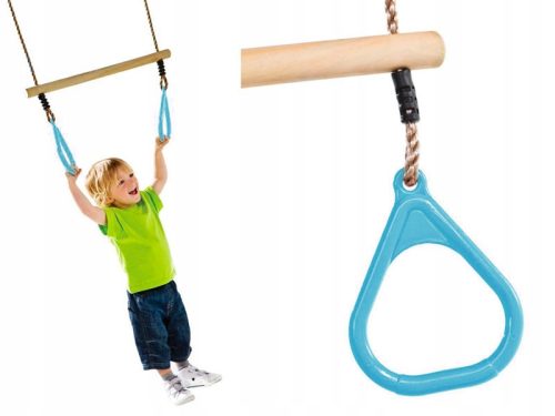 Gymnastik-Trapezschaukel für Kinder JF blau