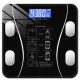  Ruhhy Personenwaage, analytische Personenwaage, 180 kg, Bluetooth BT