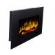 Wandkamin ohne Heizfunktion, elektrisch Aflamo schwarz 11 W 90 x 45 x 14 cm