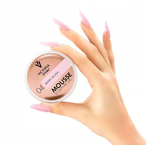 VICTORIA VYNN MOUSSE GEL AUFBAUGEL MIT THixotropie – 04 BERRY BLUSH 15 ml