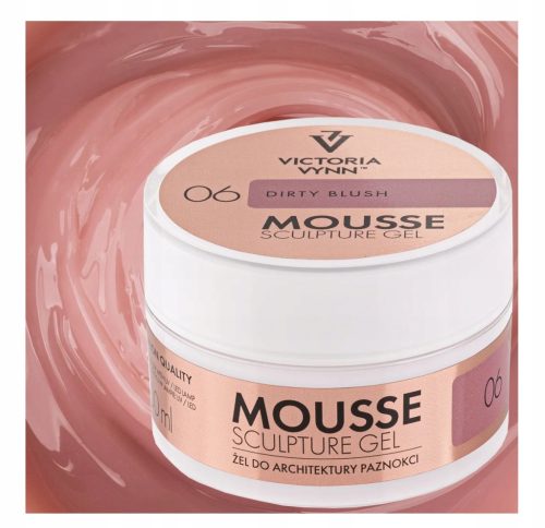  VICTORIA VYNN MOUSSE GEL AUFBAUGEL MIT THixotropie – 06 DIRTY BLUSH 15 ml