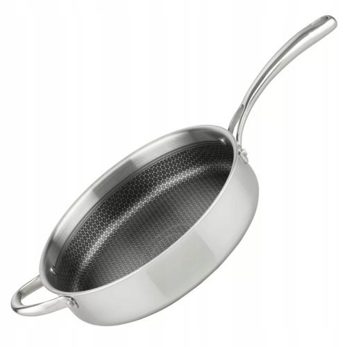  ELO Relief traditionelle Bratpfanne 28 cm, Edelstahl