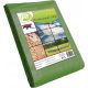 Dicke, wasserdichte und frostbeständige Planen Plane 180 g/m², 8 x 12 m + Kalender für 2024 – kleiner Kalender 2024 – kleines Regelregister