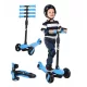  Dreirädriger Roller Aurora F3, schwarz