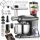  Mozano Kitchen Assistent 2300 W Küchenmaschine Silber/Grau