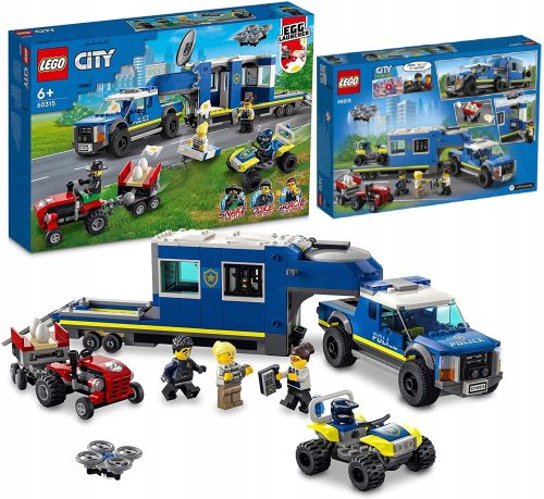  LEGO City 60315 Mobiles Polizeikommandozentrum