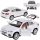  Metallauto BMW X6 Modell Maßstab 1:32 weiß SUV Licht Sound ZA4606