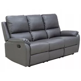  Signal Sofas 193 x 94 cm, Kunstleder, Grautöne