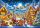  Weihnachtspuzzle aus Holz mit 1000 Teilen „Fröhliche Reise des Weihnachtsmanns“.