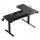  Ultradesk Winger Gaming-Schreibtisch, schwarz, elektrisch verstellbar