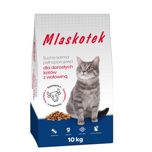  Mlaskotek Trockenfutter für Rindfleisch 10 kg