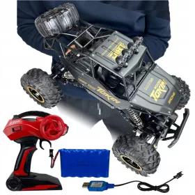    Ferngesteuertes Reitspielzeug Cevennesfe Rock Grawler 4x4 schwarz