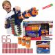  BATTERIEBETRIEBENE MINIGUN DART ZONE SCORPION GUN 36 ARTS 2 MAGAZINES 3 TA + Hasbro Nerf N-Strike Elite Darts 30 Stk